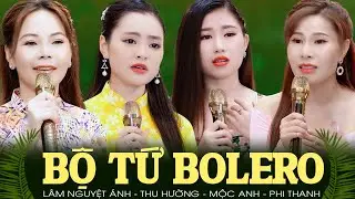 Bộ Tứ Mỹ Nhân Bolero Khiến Cả Phòng Trà TAN CHẢY Với Tiếng Hát NGỌT LỊM - LK Nhạc Vàng Bolero 2024