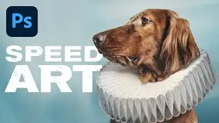 Renaissance Dog Effect – Photoshop Speed Art