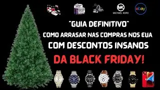 Guia Definitivo |Como Arrasar nas Compras nos EUA com Descontos Insanos da Black Friday!