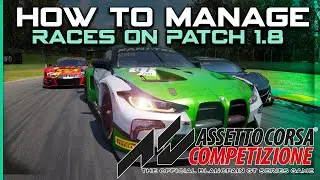 How to manage your race after Patch 1.8