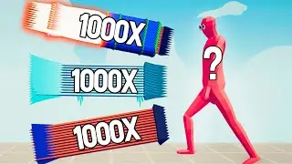 RANDOM UNIT vs 1000x OVERPOWERED UNTIS | TABS Totally Accurate Battle Simulator