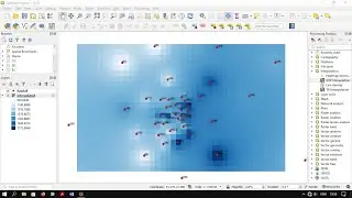 IDW (Spatial Interpolation) using QGIS | Perform IDW for Rainfall Data