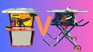 The Best Small Workshop Table Saw: Evolution Rage 5s Vs DeWalt DWE7485