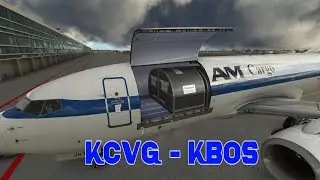 MSFS |  PMDG 737 CARGO |  VATSIM | CINCINNATI - BOSTON