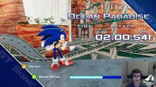 Sonic GT Speed Running