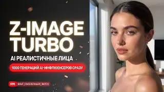 ULTRA-REALISTIC AI INFLUENCERS. A content factory for thousands of photos! Z-Image Turbo in ComfyUI