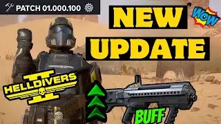 Helldivers 2 New Update : A Lot Of Changes! (Patch 01.000.100)