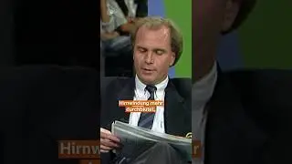 Legendäres Duell: Daum gegen Hoeneß | sportstudio | #shorts