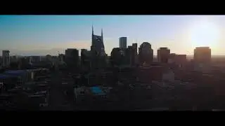 Downtown Nashville Aerial Views (4K)