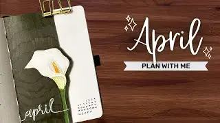 APRIL PLAN WITH ME 2021 || BULLET JOURNAL SET UP