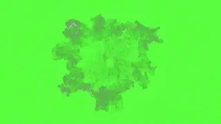 Invisible portal green screen video