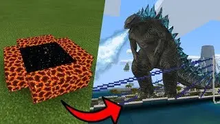 MCPE: Portal to Godzilla?!?