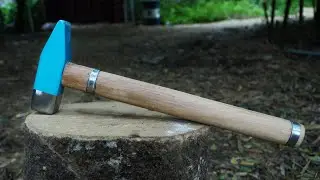 Restoring an Old Rusty Hammer That was Picked up in The Garden