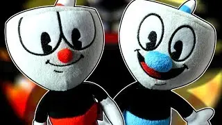 THE OFFICIAL CUPHEAD PLUSHIES (Cuphead & Mugman plush set)