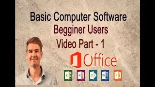 basic computer for beginner users | video part - 1 | computer basic software | beginner trainer