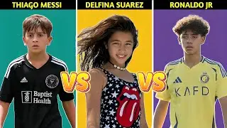 Comparison: Thiago Messi vs Delfina Suarez vs Ronaldo Jr.