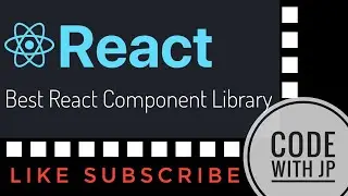 Best React Component Libraries & React Component  || CODE WITH JP ||