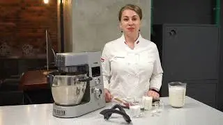 Пломбир на кухонной машине Kenwood Cooking Chef