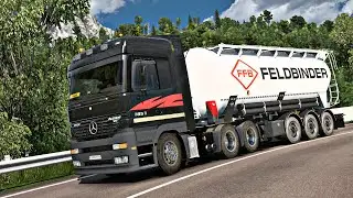 Mercedes Benz Actros MP3 - Euro Truck Simulator 