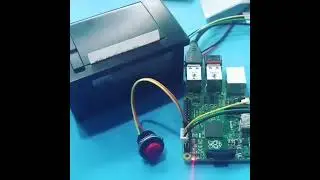 Raspberry pi connected to a Printer 