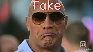 the rock is fake
.
news memes news1st and breakingnews