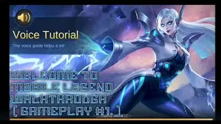 Mobile Legend WALKTHROUGH GAMEPLAY #1 voice tutorial ( i.o.S , Android )