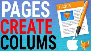 How To Create Columns In Pages (Mac)