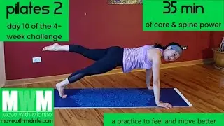 Pilates 2: Day 10 of the 4-week Challenge