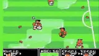 Kunio Kun no Nekketsu Soccer League (Goal 3)