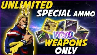 How To Get INFINITE SPECIAL AMMO For Void Weapons | Destiny 2