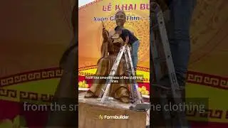 Scan a 3-meter-high statue in Vietnam .#3d #3dscan #3dscanner #3dscanning #3dprinting