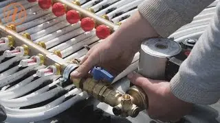 Underfloor heating system install by Continal Underfloor
