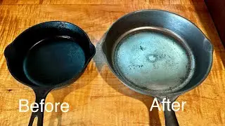 How to Clean Cast Iron Pans Using an Electrolysis Bath