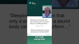 Is Sleep the Cause or a Symptom?