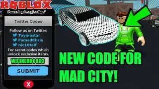 Roblox Mad City Codes!