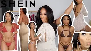 BIGGEST SHEIN HAUL YET ! BIKINIS , DRESSES & ALL THE CUTE PIECES YOU NEED THIS SUMMER !
