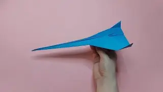 How to make a paper glider plane ✈️