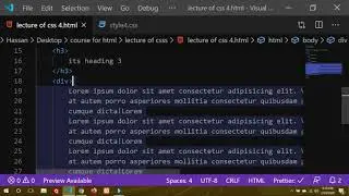css lecture 4