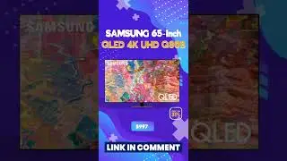SAMSUNG 65 Inch UHD TV | QLED 4K UHD Q80B Series Direct Full Array Quantum HDR 12x, Dolby Atmos