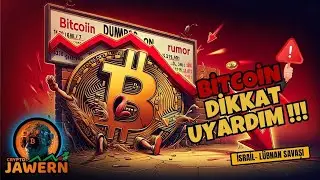 Bitcoin DİKKAT🛑 Defalarca Kez Uyardım ⚠️ Verilere Güven ! Rotam Çok Net !