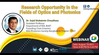 Research Opportunity in the fields of Optics and Photonics | IEEE BUBT STUDENT BRANCH