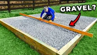I Overbuilt This Shed Foundation ... and it's awesome
