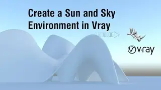 Create a Sun and Sky Environment in Vray