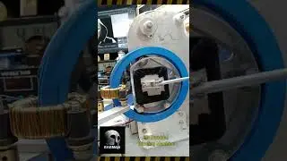 3D Toroidal Winding Machine in Progress, Step 3