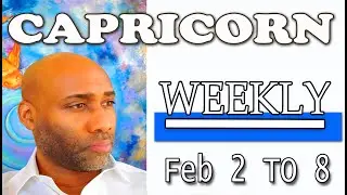 Capricorn LOVE WEEKLY OMG YOU WONT BELIEVE THIS OFFER !! FEB 2 TO 8