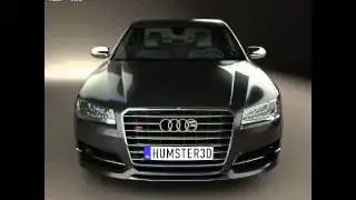 Audi S8 (D4) 2014 3D model from CGTrader.com