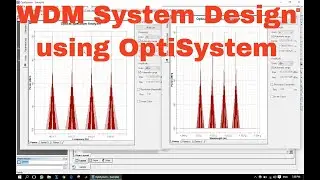 How to design a WDM system using optiSystem | OptiSystem tutorials for beginners