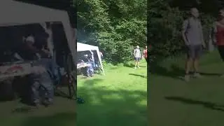 Latinos dancing in Slottsskogen park