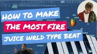How to make melodic beats | JuiceWrld type beat ( Fl Studio 20 cook-up from scratch)