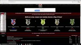 Come Join Me In Playing Kings Of Chaos! Old School RPG / Strategy Game